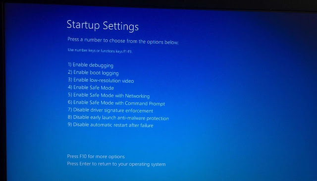boot into safe mode to fix blue scree fix blue screen error