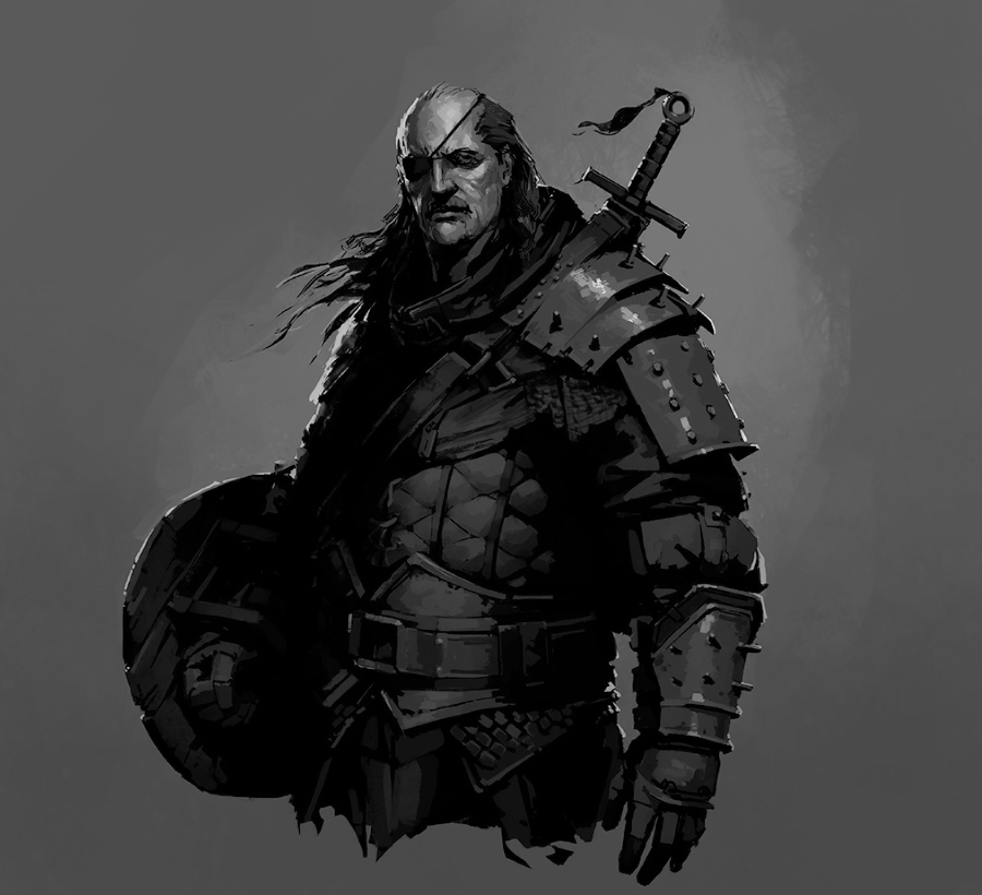 Fletch's Blog Swordsman Sketch