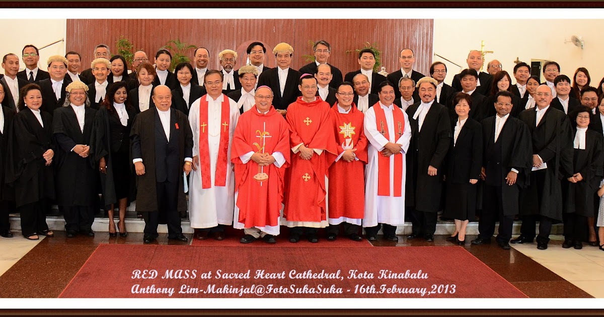 News Update Diocese Of Sandakan Red Mass At Sacred Heart Cathedral Kota Kinabalu