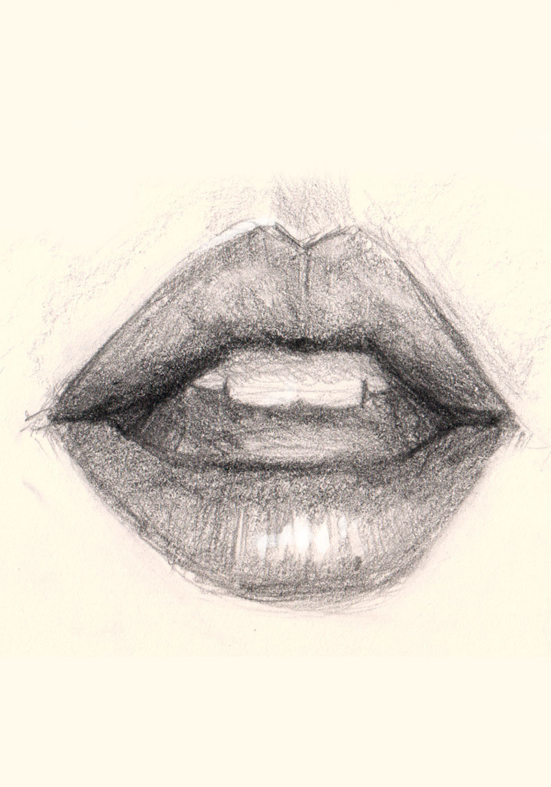 Drawing Of Mouth