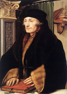 Erasmo de Rotterdam - Hans Holbein El Joven