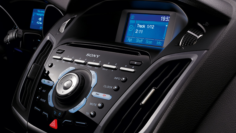 2012 Ford focus sony sound system review