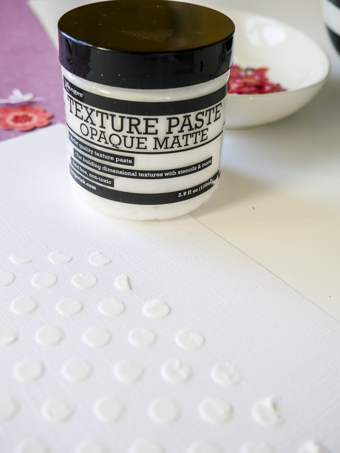 How To Use the Best Texture Paste On Your Next Scrapbook Page by Jamie Pate