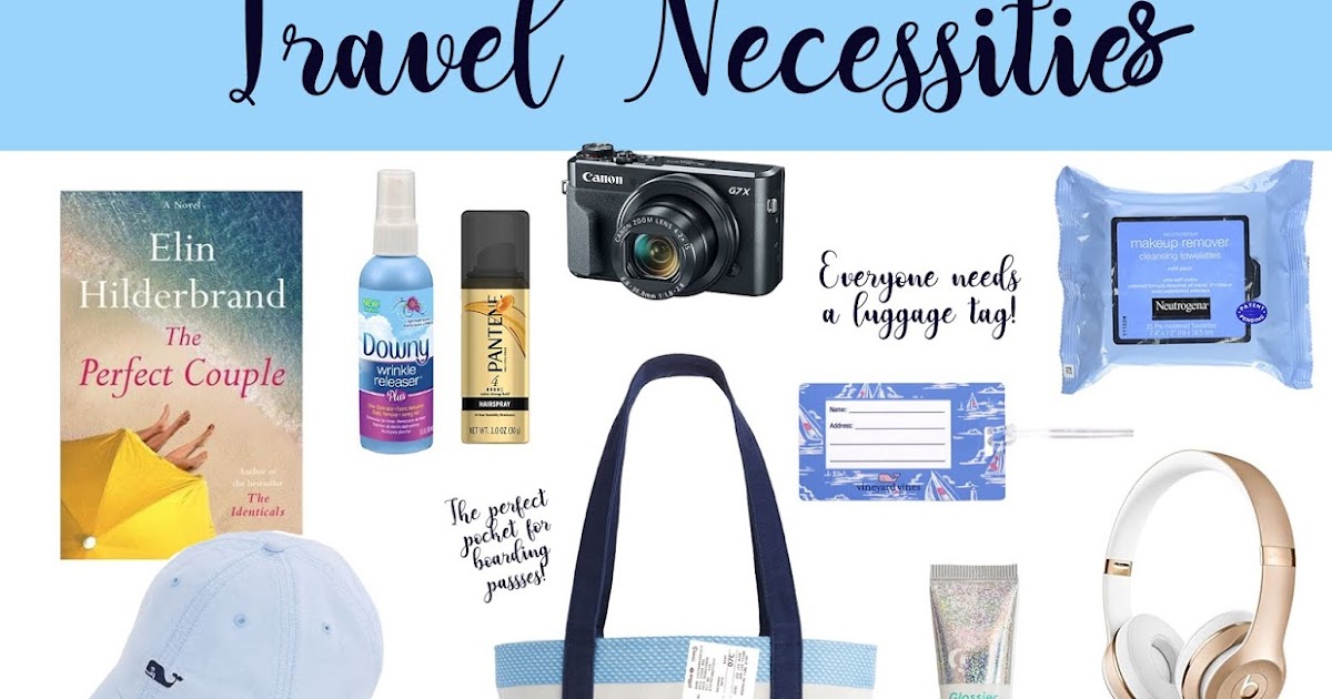 Belleoftheball45 Travel Necessities