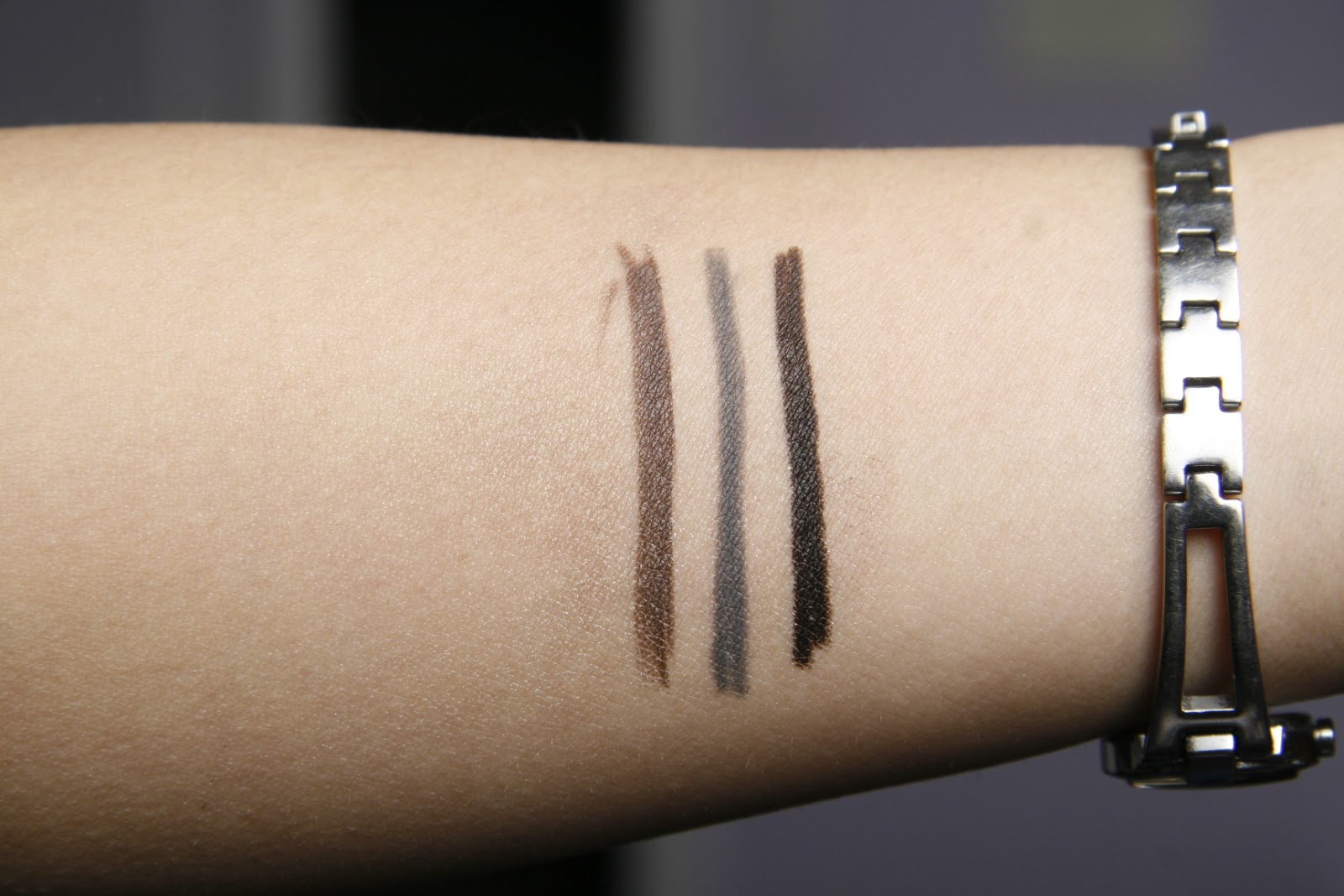 fun size beauty Mary Kay Eyeliners in Black, Deep Brown & Steely