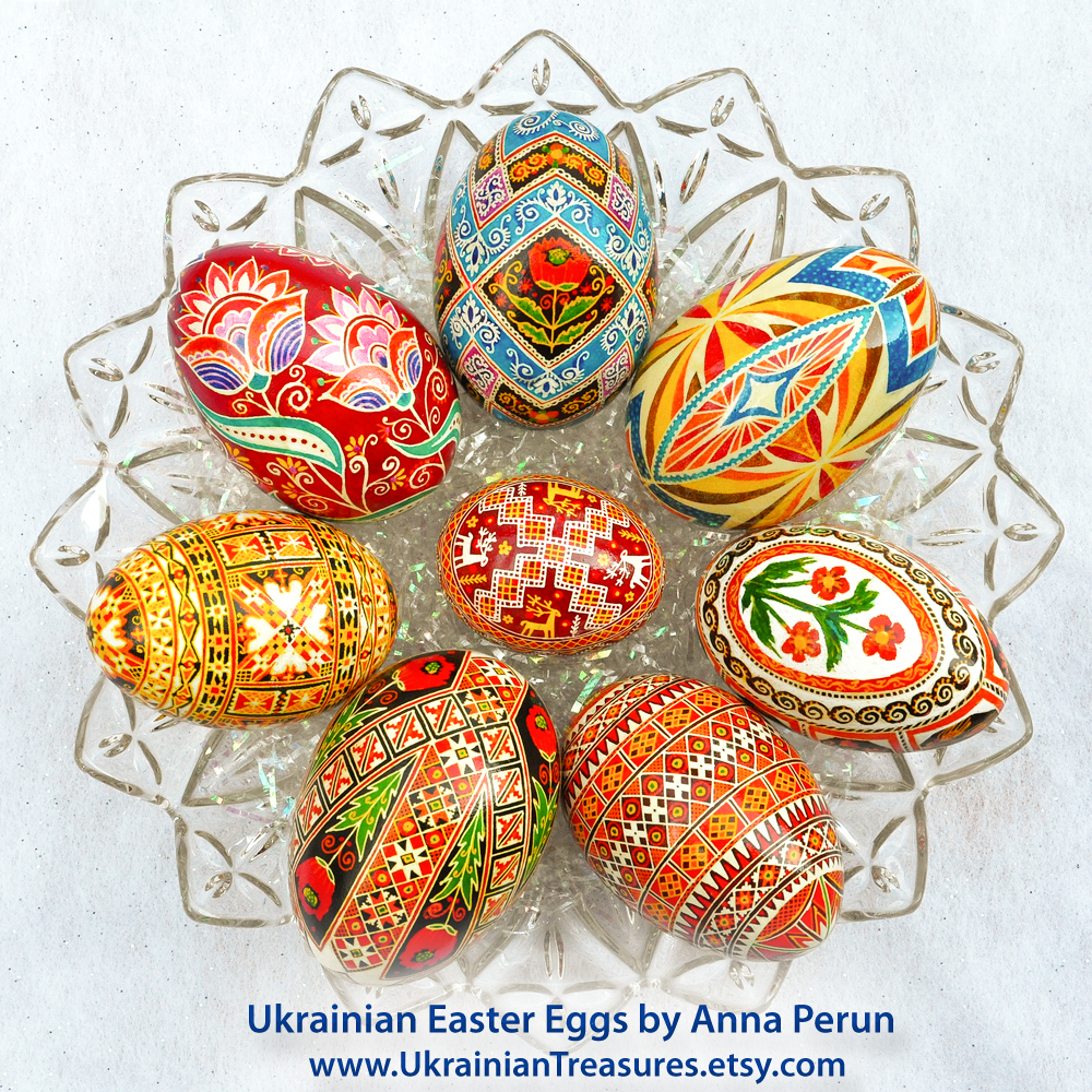 Ukrainian Easter Eggs Pysanky by Anna Perun HOME