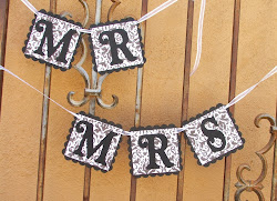 Mr & Mrs Wedding Banners