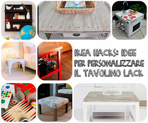 Idee per personalizzare i tavolini LACK di IKEA