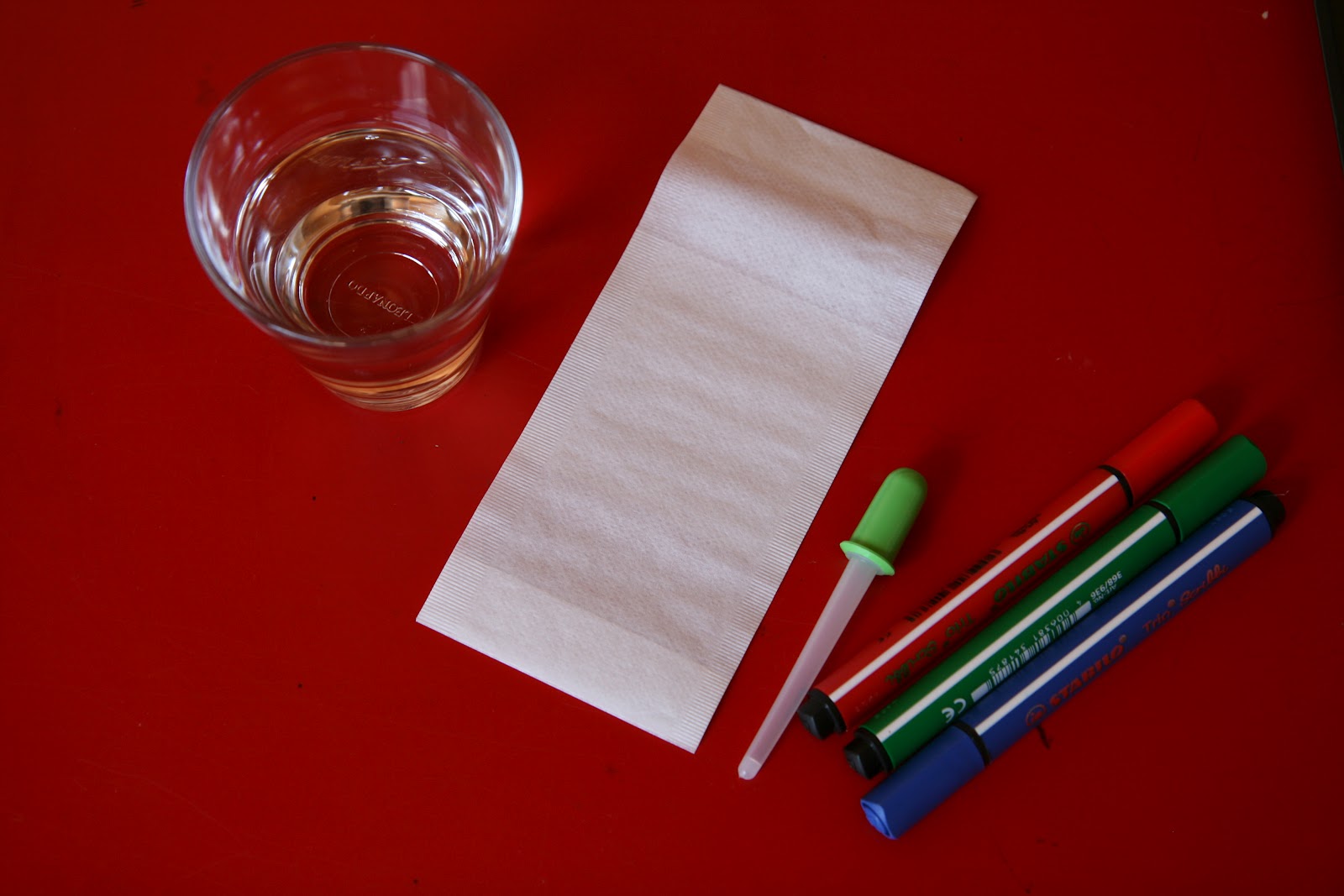 Kikiricosas: Experimentando: Manchas de colores