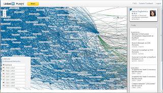 LinkedIn visualize with inMaps detail
