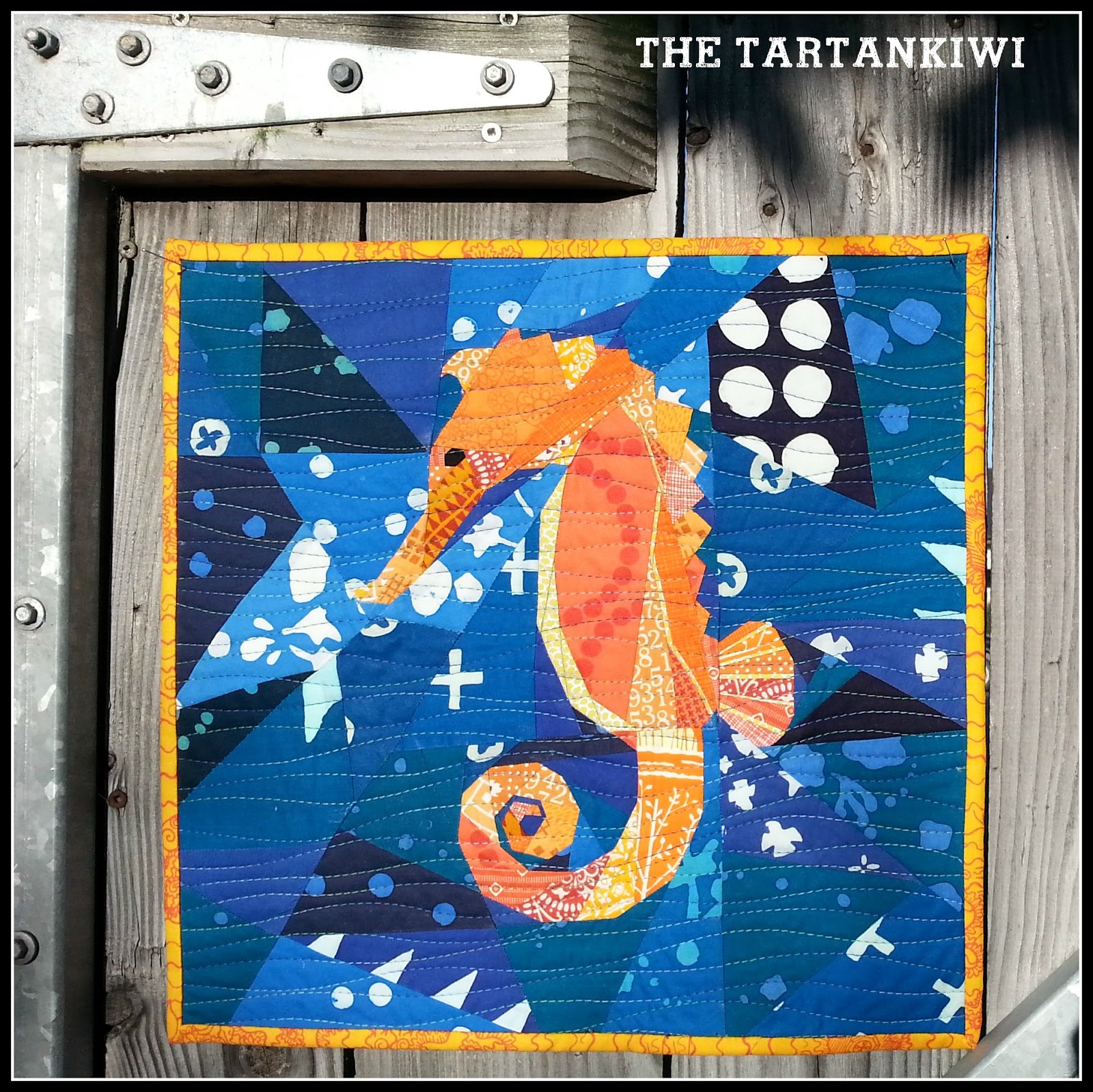 the tartankiwi small seahorse pattern release sea horse pattern