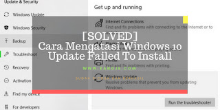 Cara Mengatasi Windows 10 Update Failed To Install