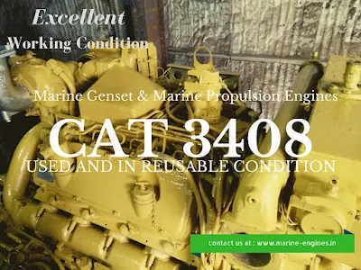 used, second hand, 3408, CAT, Caterpillar, marine, engine, motor, moteur, motori, marina, generator 