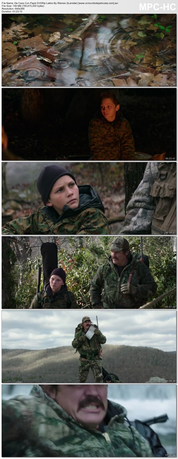 Capturas de la película.