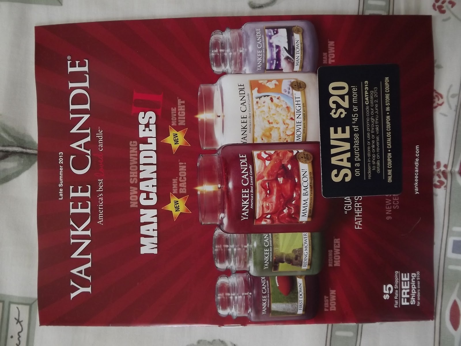Life Inside the Page Yankee Candle Coupon code save 20.00 5.14.13