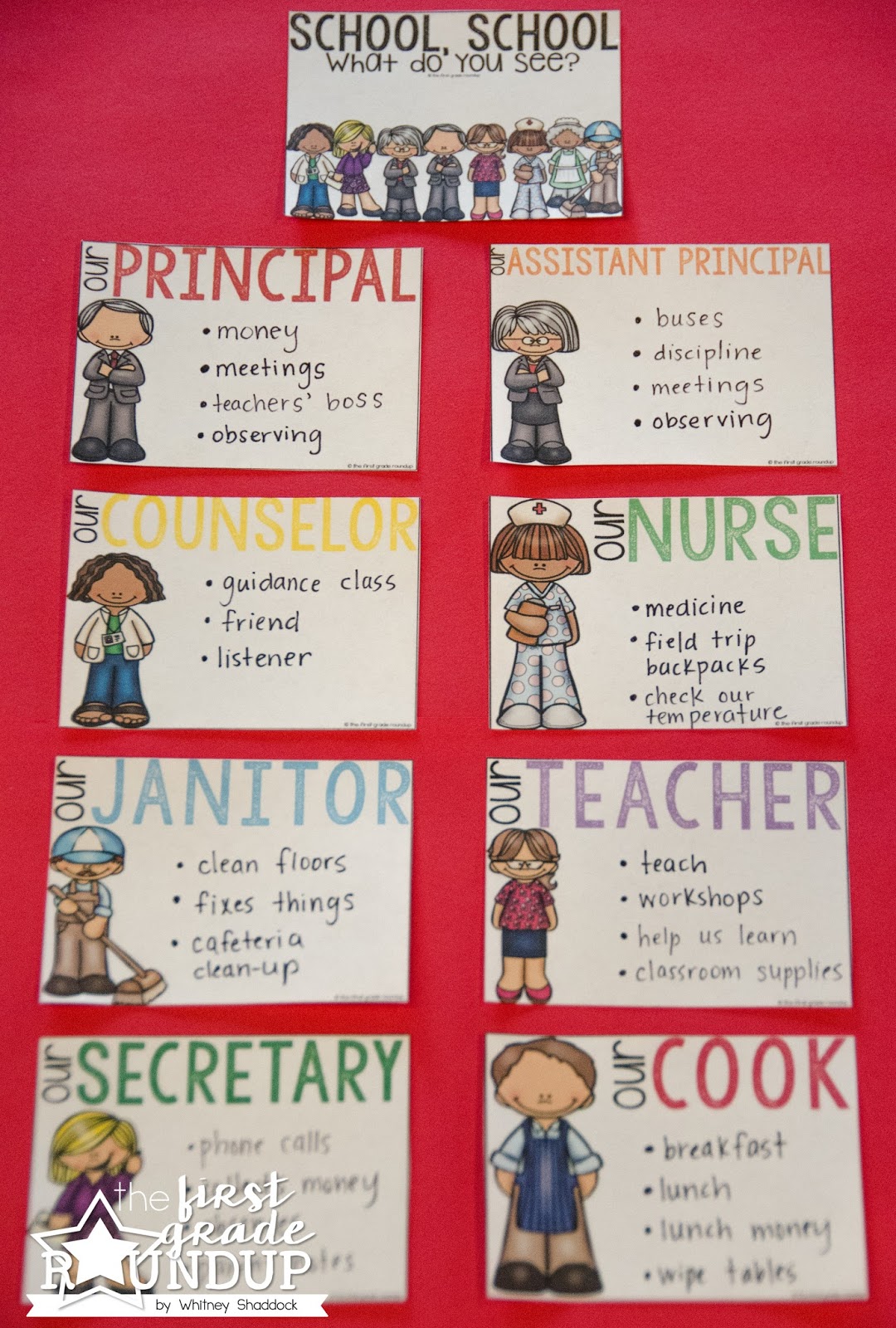 Our Community Helpers Chart