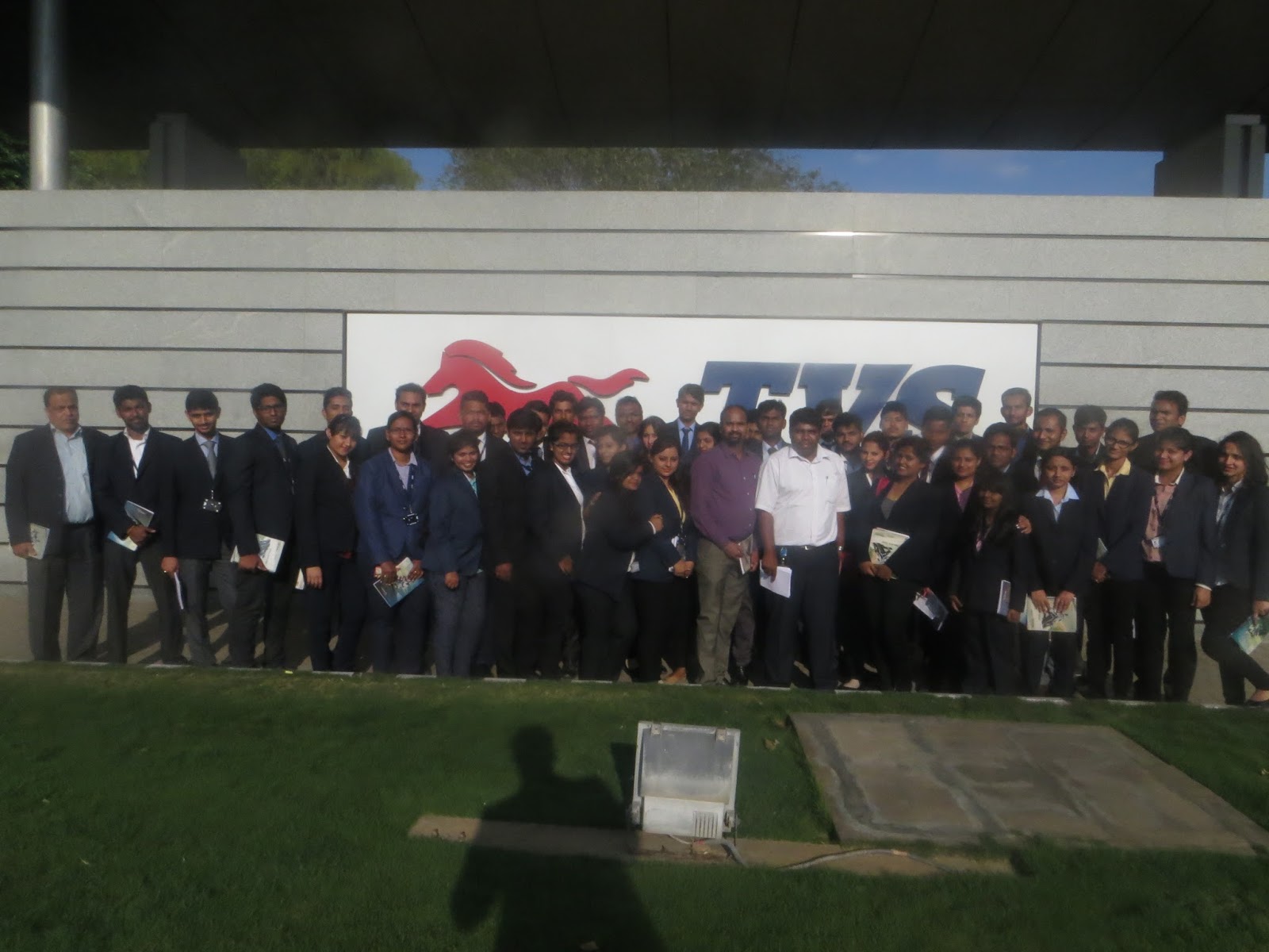 Industrial Visit to TVS Motors ISME Best MBA/PGDM, MCA, BBA,