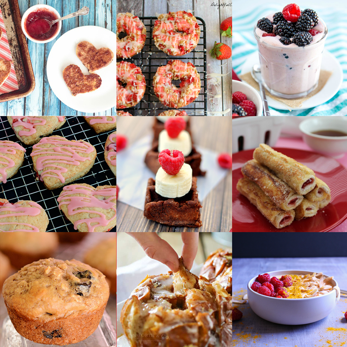 Valentine's Breakfast Recipes | From doughnuts to scones ...there is something delicious to make your sweetheart smile on Valentine's morning.