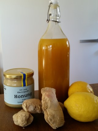 recept på ingefärsshot