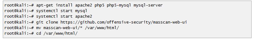 Bilgi Guvenligi Forensic Malware Analysis Masscan Web Interface