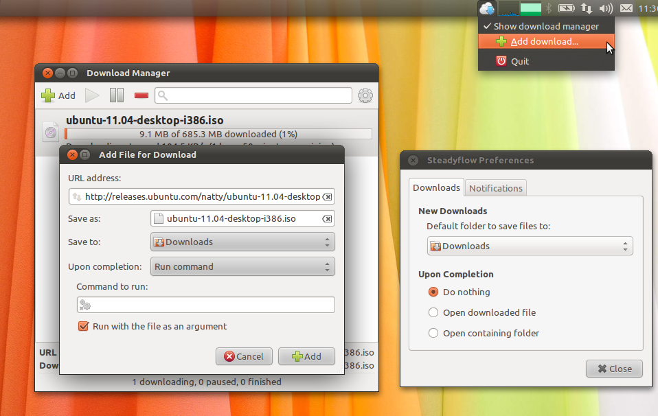 ubuntu download manager ubuntu download manager