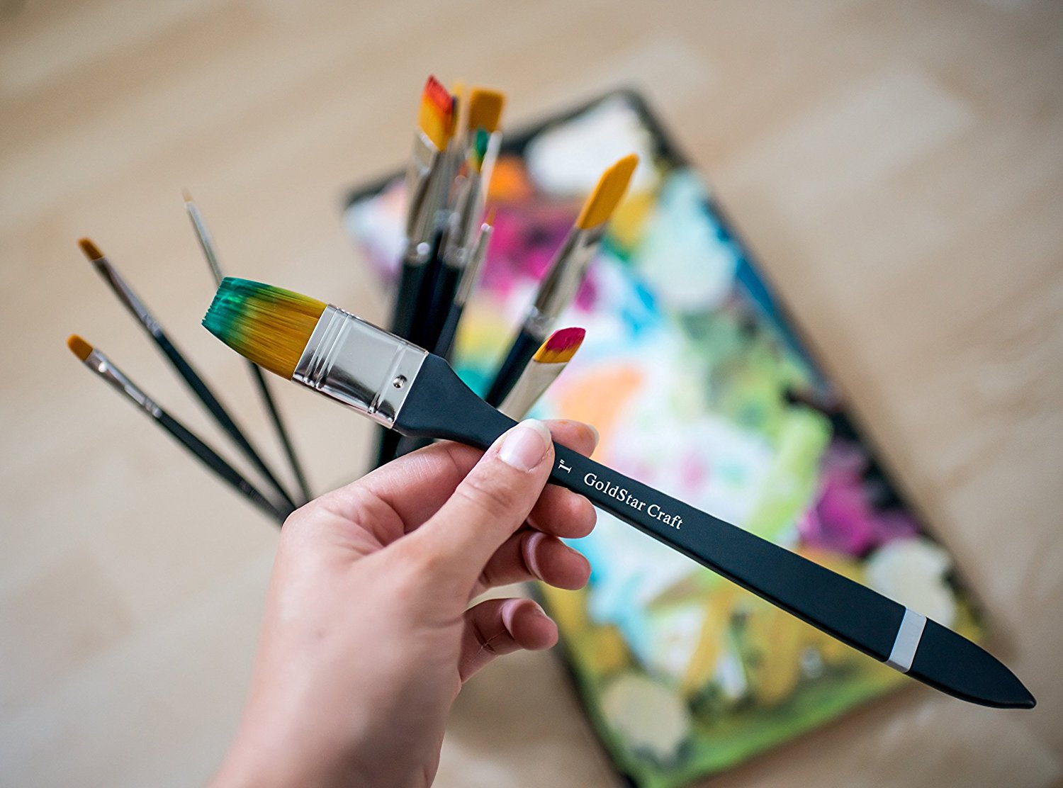 With Open Eyes To See Best Artist Paint Brush Set (13