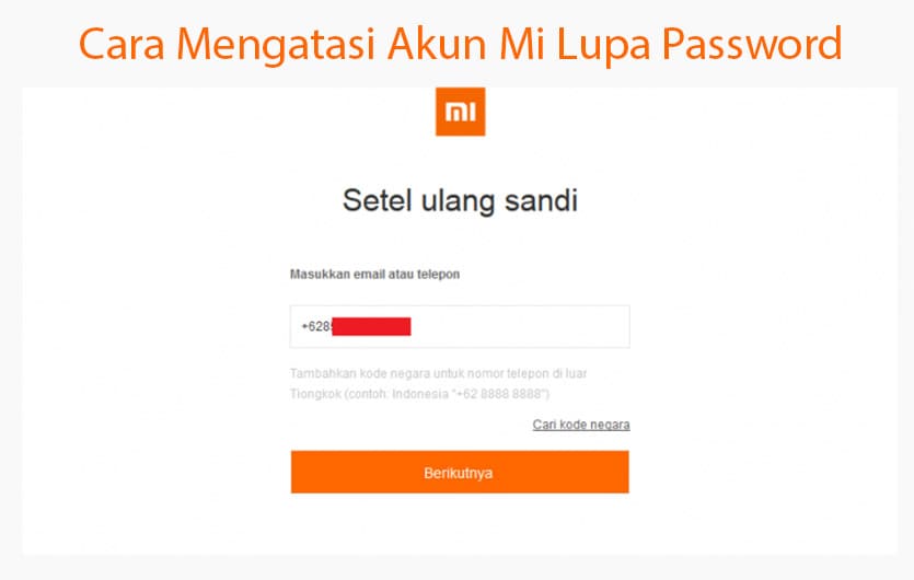 Cara Mudah Hapus Akun Mi / Cara Menghapus Akun Mi Bagi