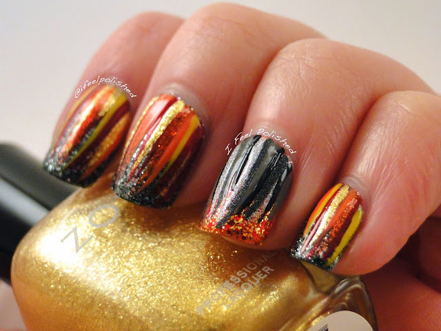 Hunger Games Nail Art