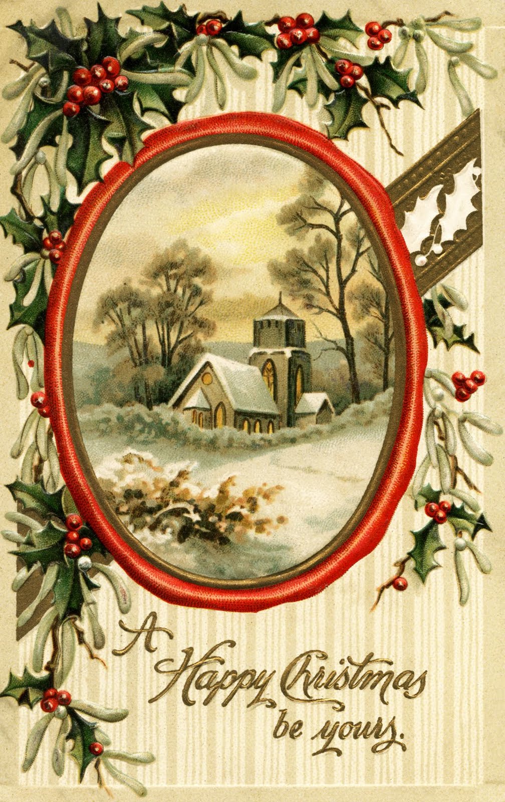Philosophy of Science Portal: Old Christmas postcards