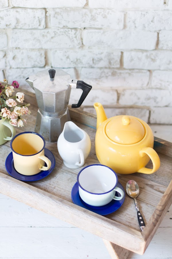 Bandeja madera diy desayuno