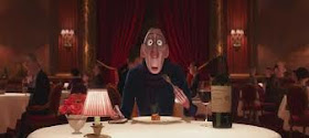 Food critic Anton Ego voiced by Peter O'Toole in Ratatouille animatedfilmreviews.filminspector.com