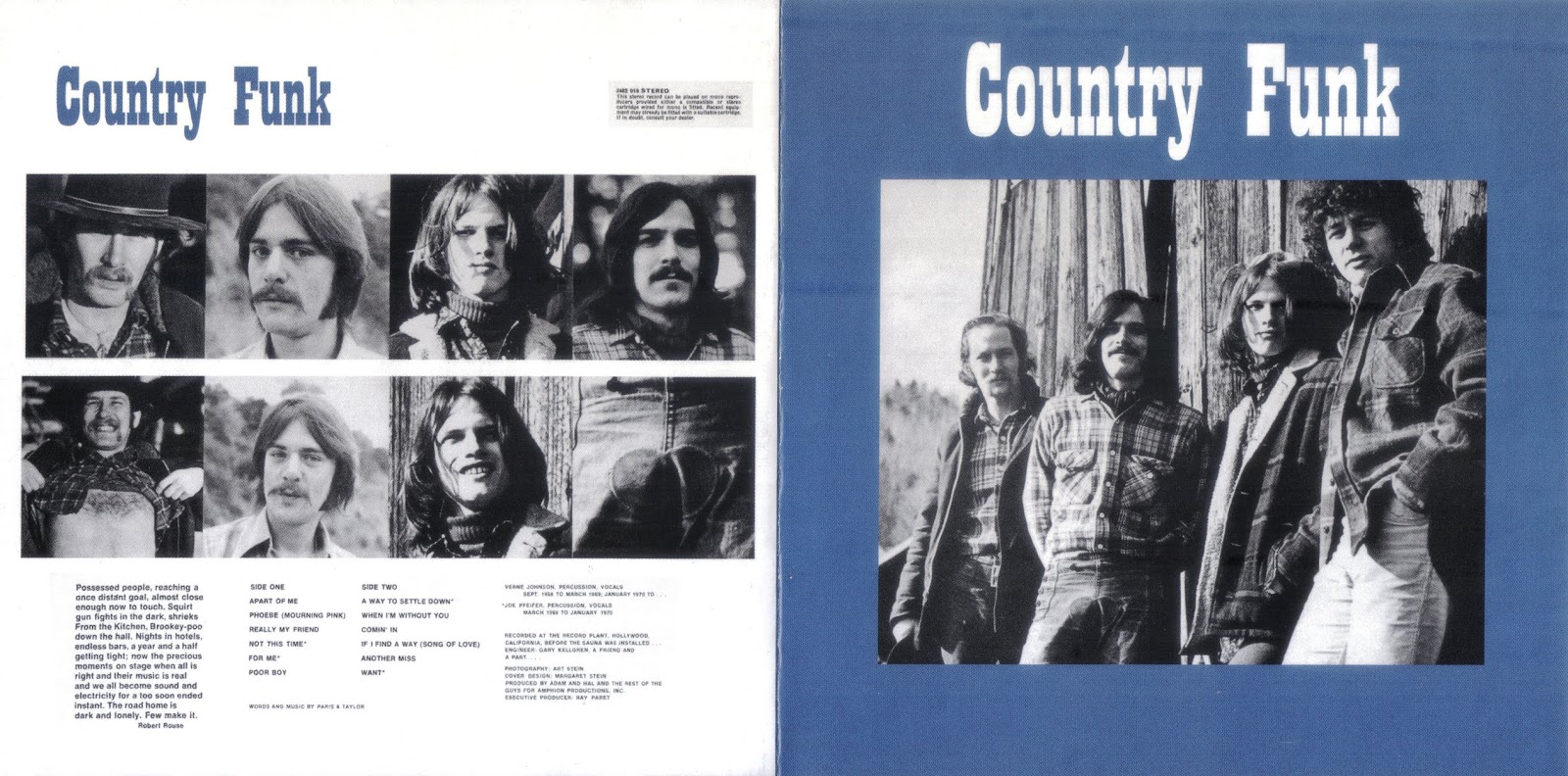Pop On The Run: West Coast Pop/Rock: Country Funk - Country Funk 1970 ...