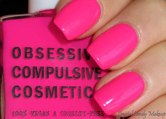 Vernis à ongles Anime d'Obsessive Compulsive Cosmetics - OCC Nail Lacquer - Review - Swatch