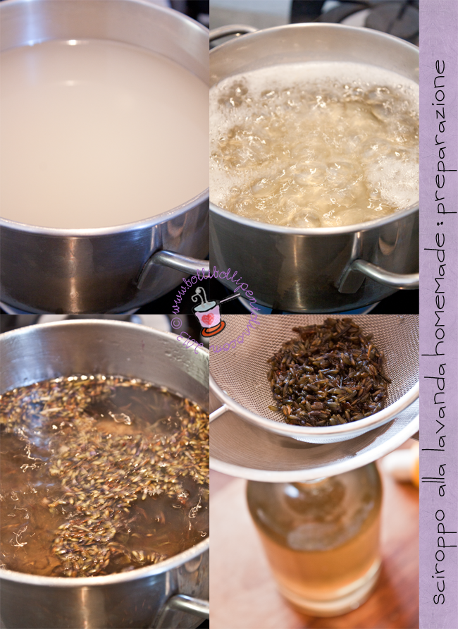 Bolli bolli pentolino Sciroppo alla lavanda