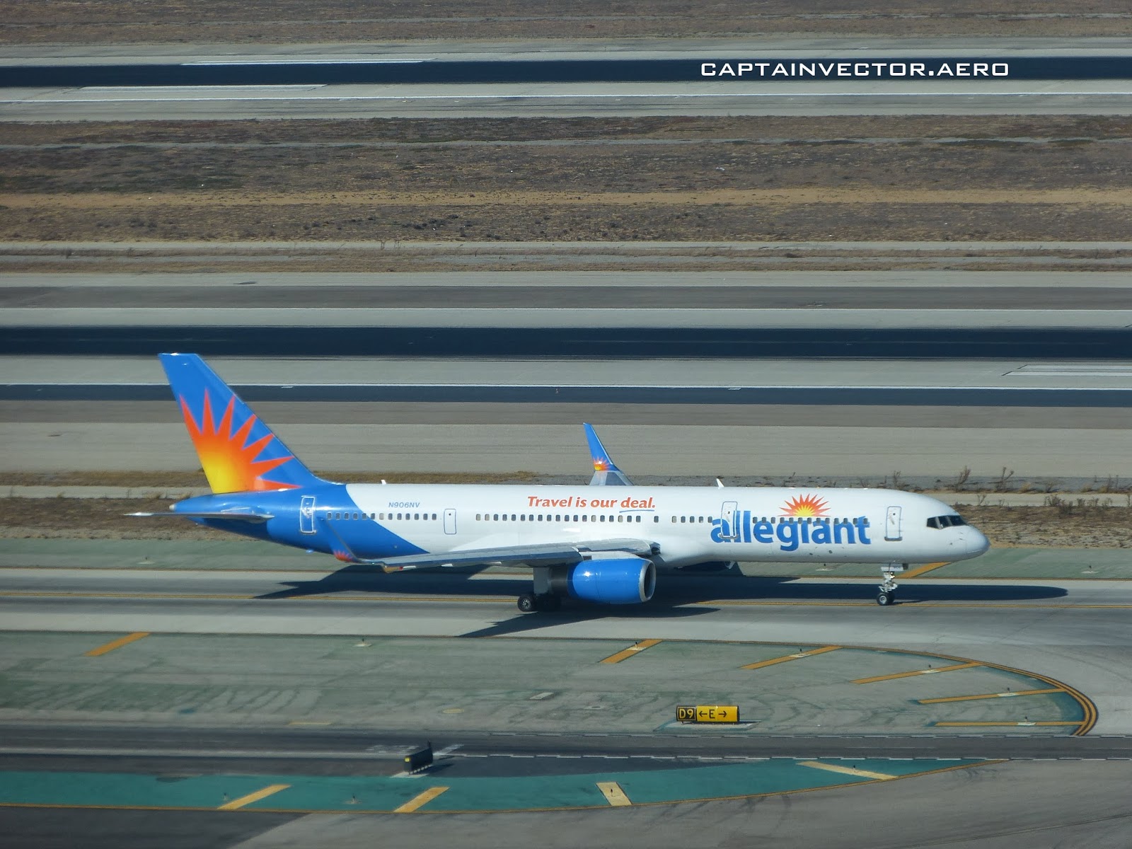 View from the control tower Allegiant goes to Hawaii