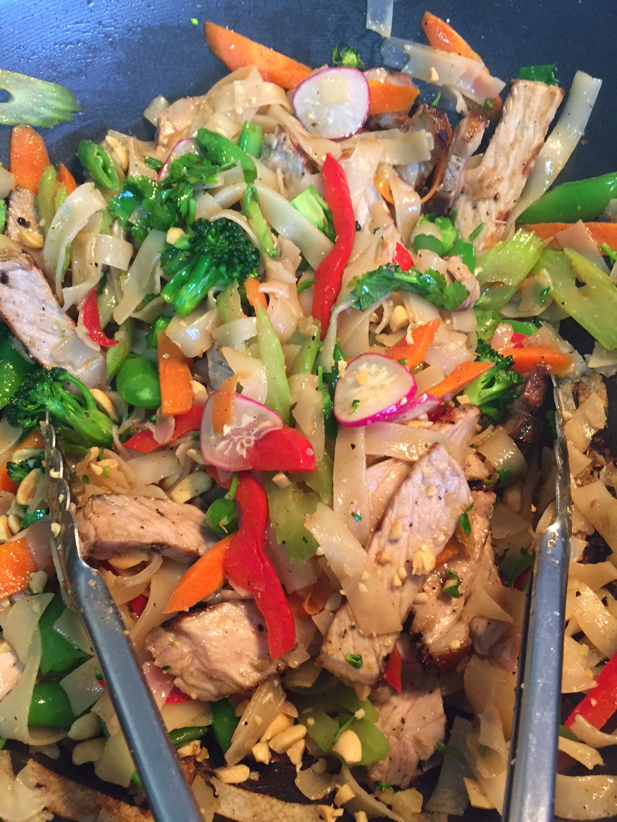 Healthy Pork Pad Thai Cooking America