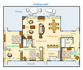Living Room Floor Plans Ideas | Reverse Living Floor Planning