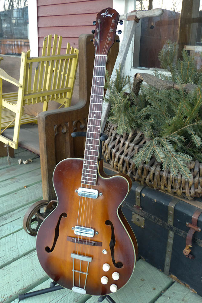 c.1960 Kay Swingmaster Hollowbody Electric Guitar