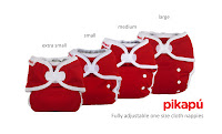 Pikapu OSFM AIO Modern Cloth Nappy