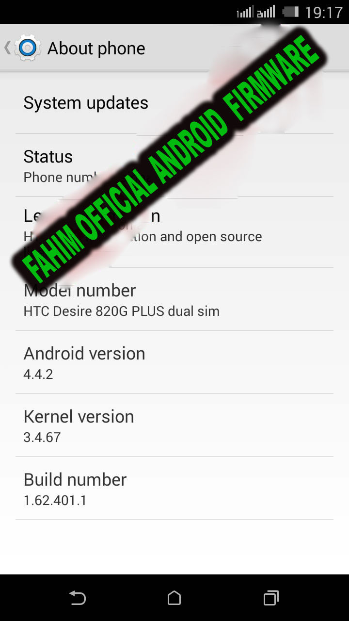 htc desire 820g or 820g plus mt6592