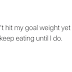 My Goal Weight 