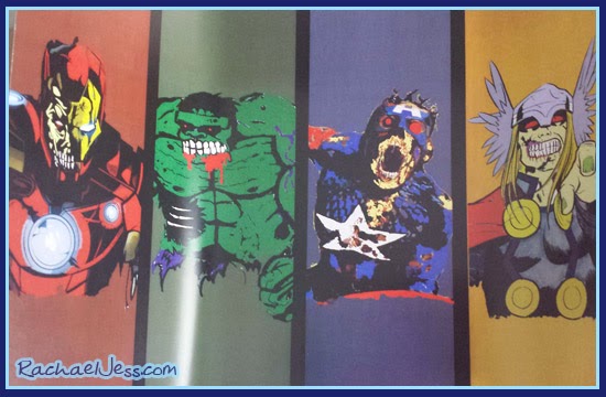 Zombie Avengers print from Infinity Crates