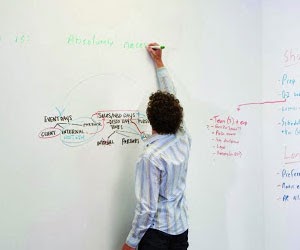 Idea Paint Turns Your Surface into a Dry Erase Board