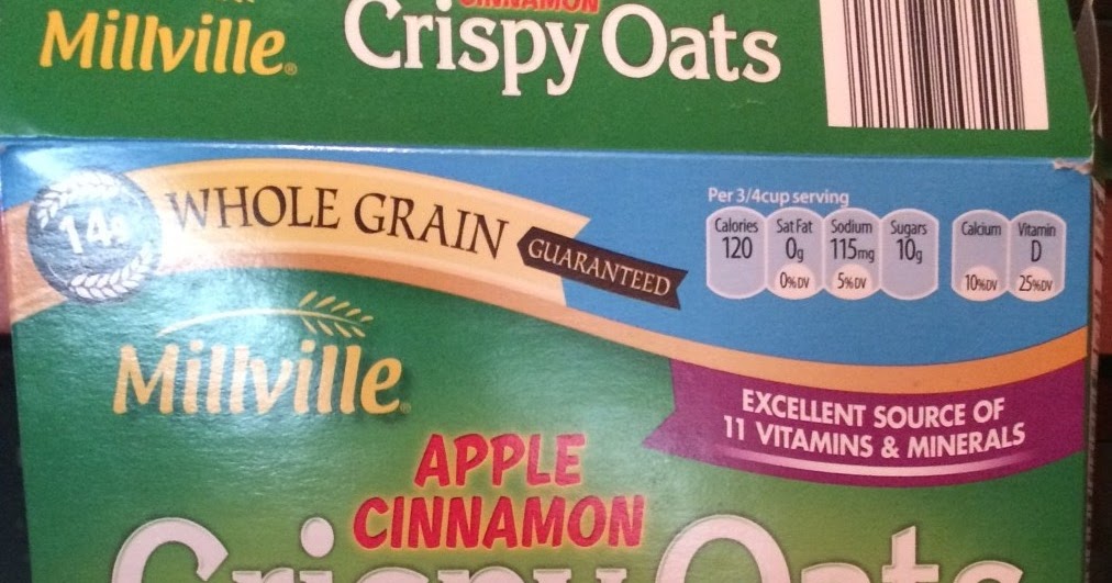 Millville Apple Cinnamon Crispy Oats (Aldi)