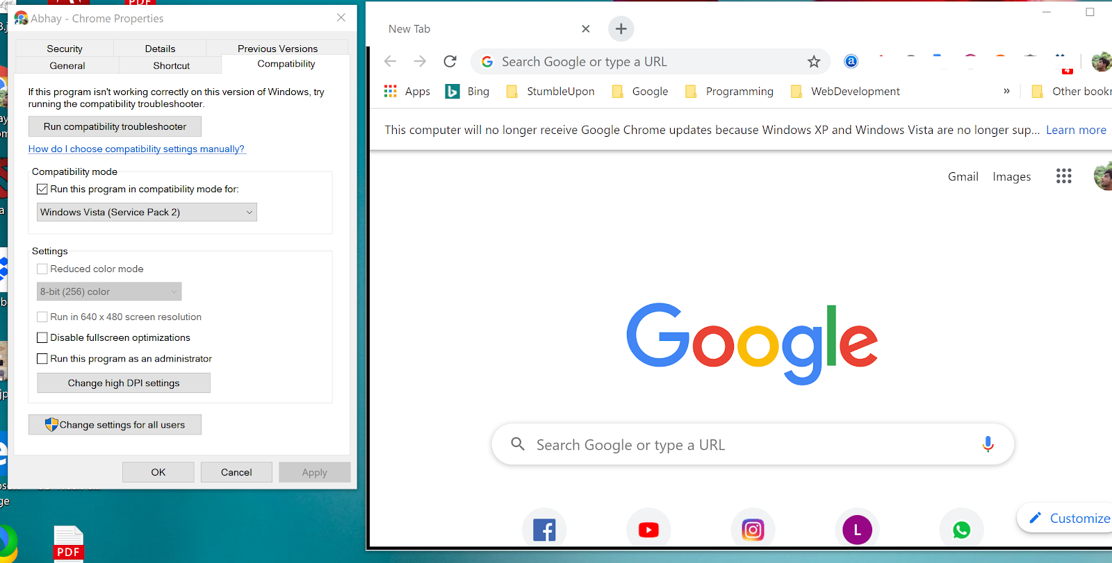 [FIXED]Google Chrome all Black after Windows Update Shift Escape