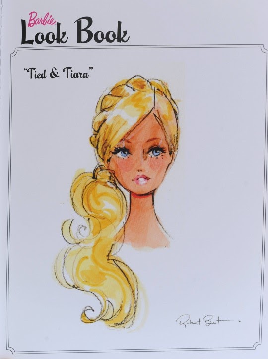 barbie and her sisters in a ponytail