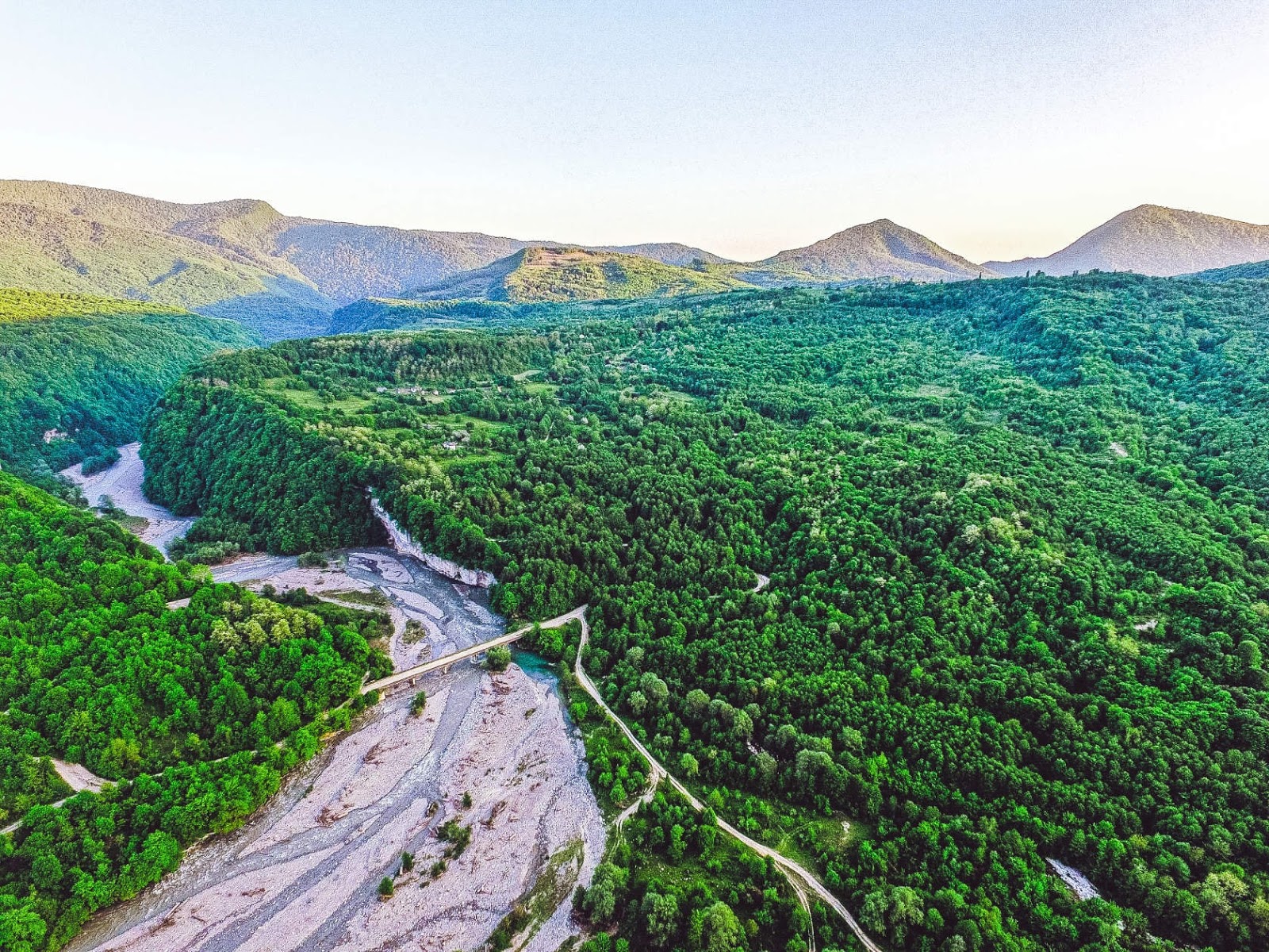 Оккупированное Россией Кодорское ущелье Грузии