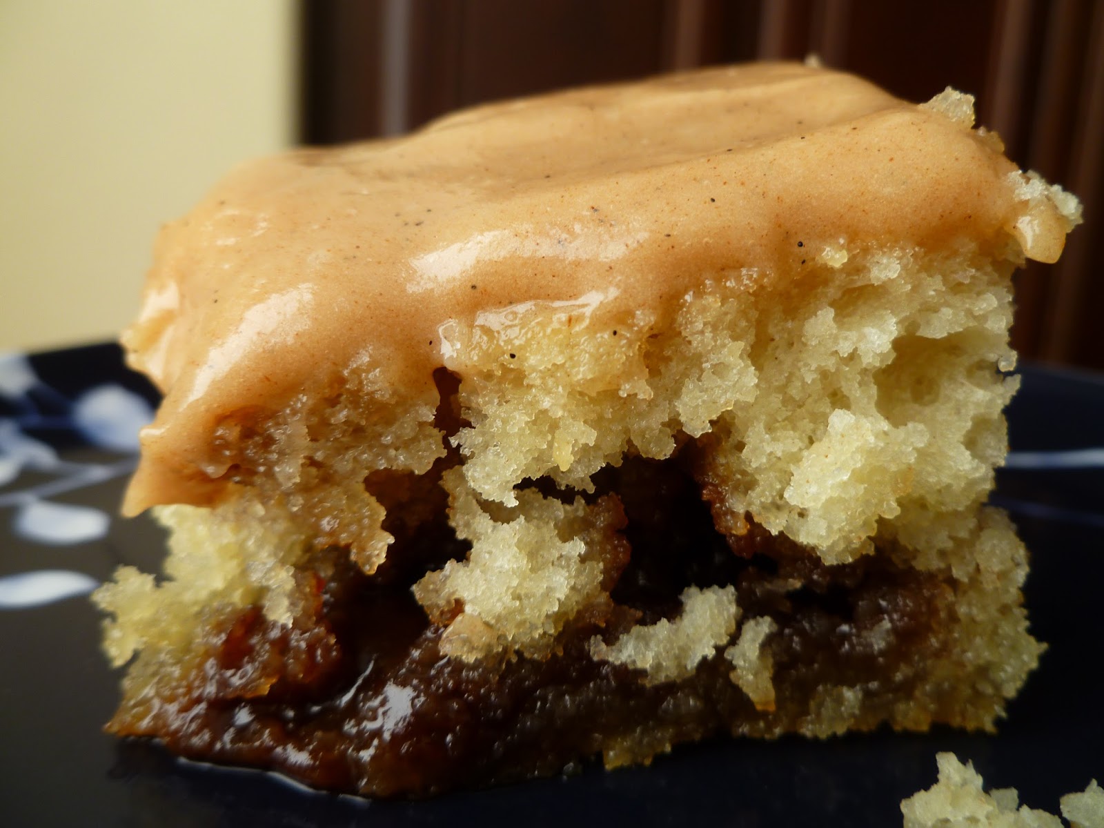 The Pastry Chef's Baking Cinnamon Roll Cake with Cream Cheese Frosting