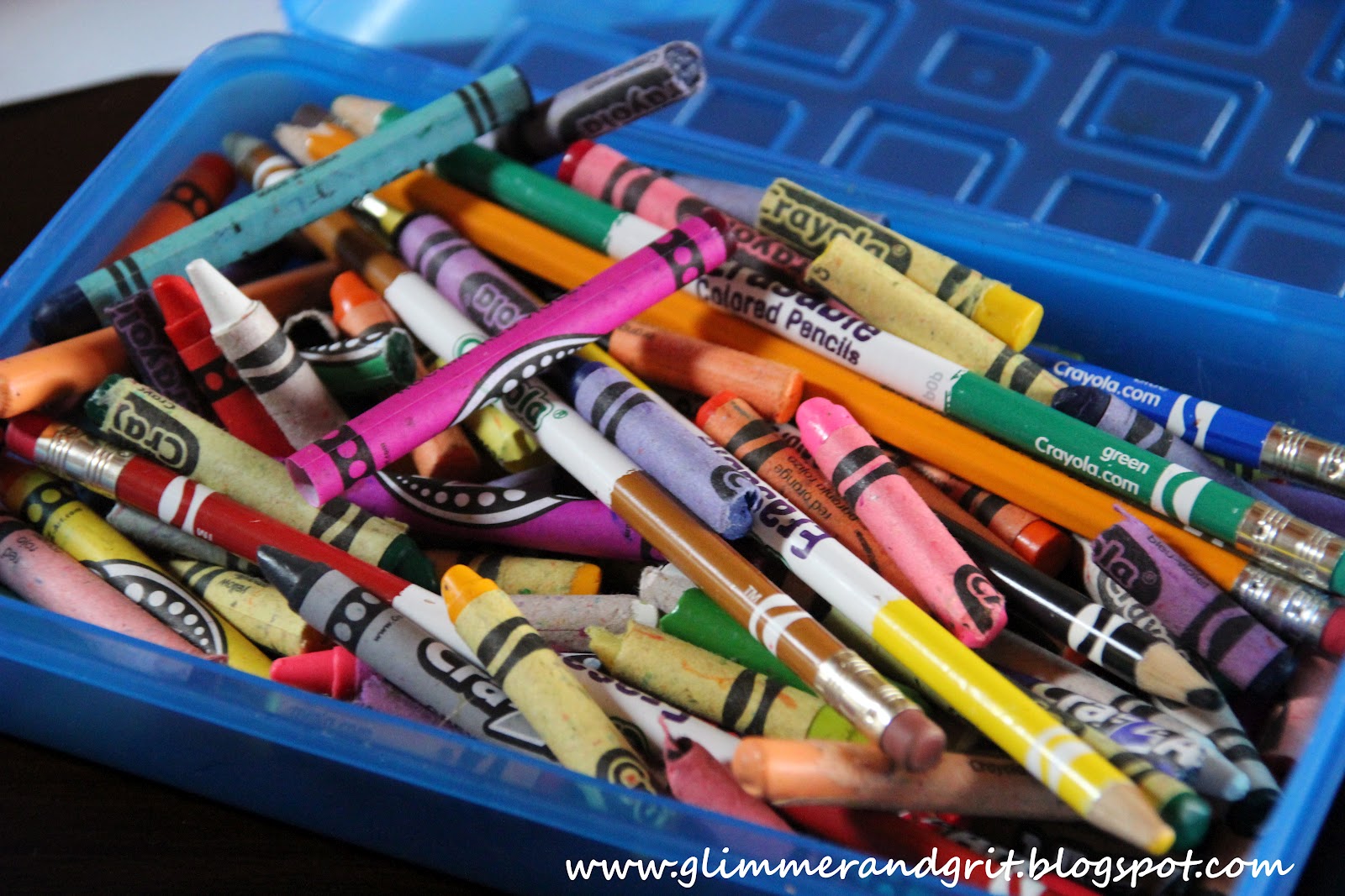 Glimmer And Grit DIY Crayons 3 Ways