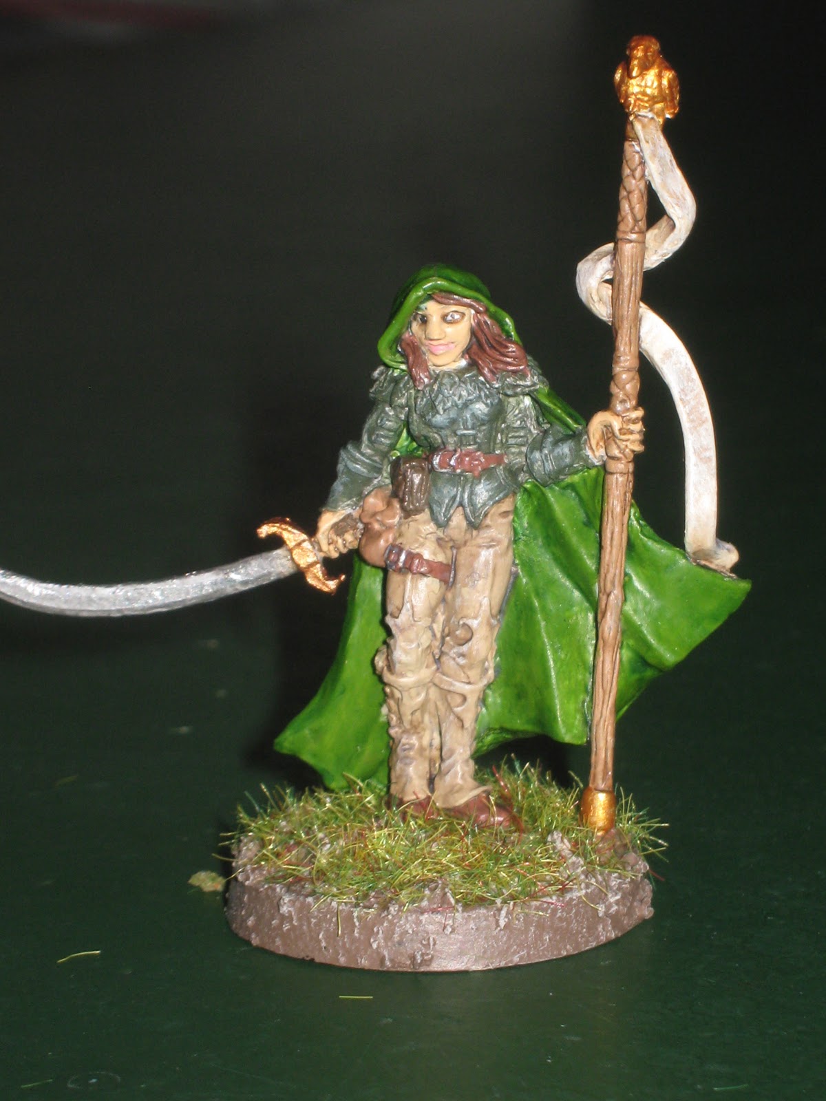 The Miniatures Man: 28mm Female Druid by Reaper